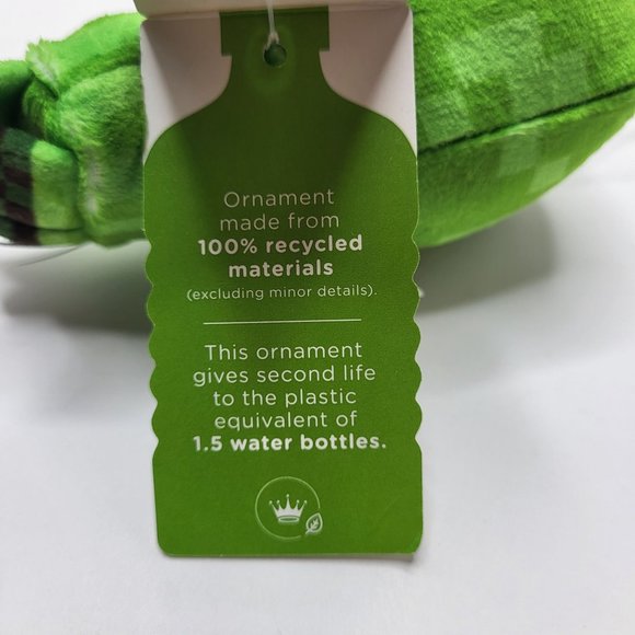Hallmark Small Stars Ornament Minecraft Creeper 4” Mojang New w/ Tags Toy - Picture 6 of 8